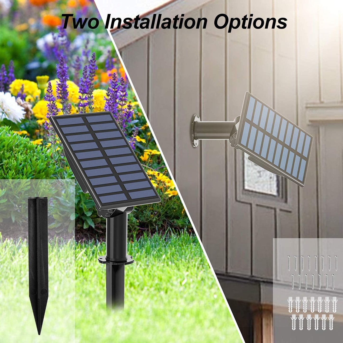 Skorter | T-Sun 5-Head Rgb Solar Energy Pond Lights, Submersible Spotlights For Garden, Fountain, Pool Decor