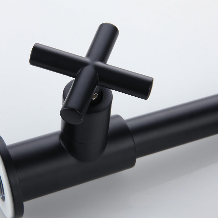 Skorter | Widely used wall-mounted bathroom sink faucet cross handle low arch faucet