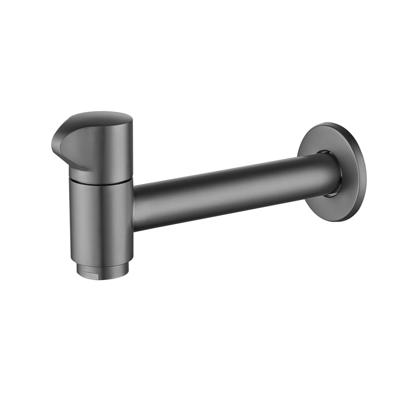 Skorter | Widely used wall-mounted bathroom sink faucet cross handle low arch faucet