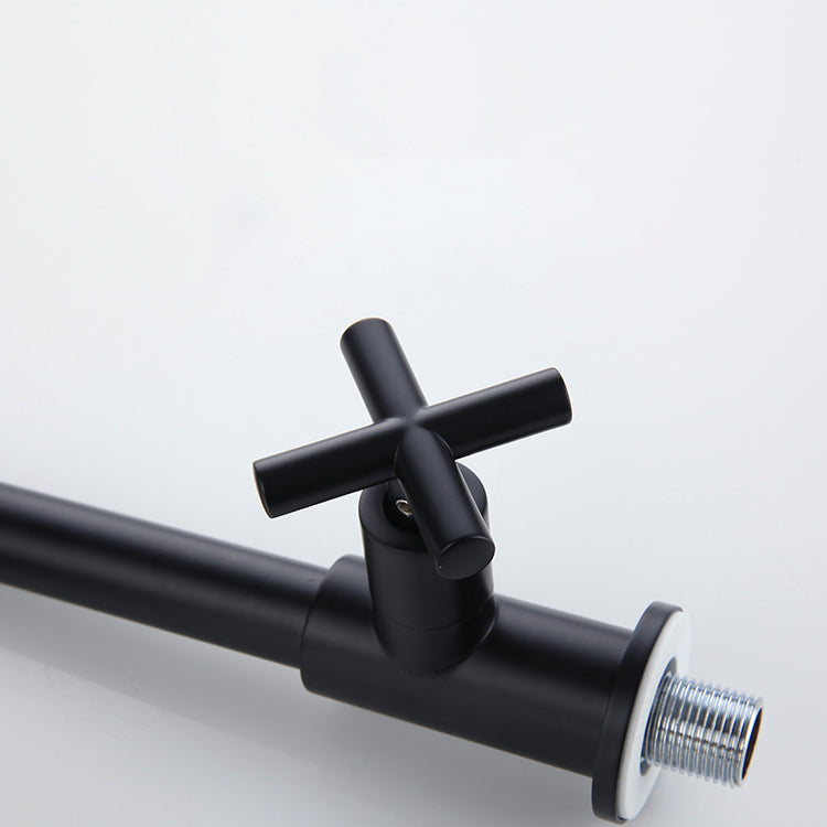 Skorter | Widely used wall-mounted bathroom sink faucet cross handle low arch faucet