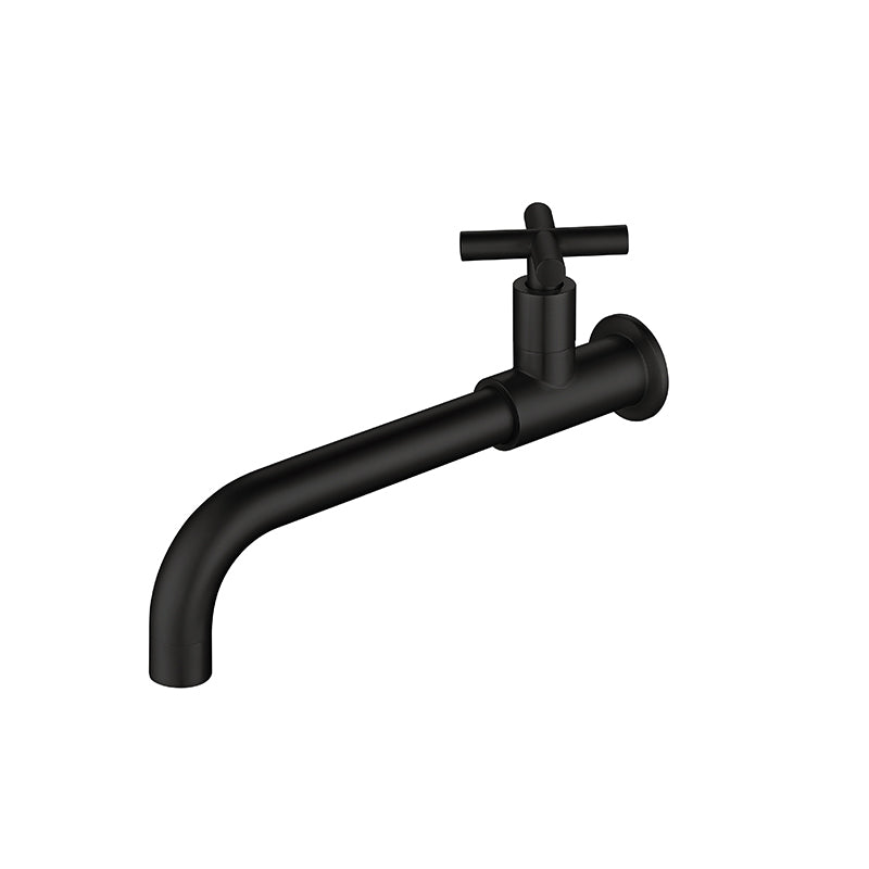 Skorter | Widely used wall-mounted bathroom sink faucet cross handle low arch faucet