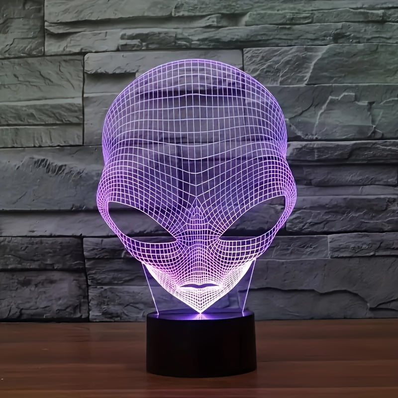 Skorter | AstroLight – 3D-alien lamp with LED color lighting and touch control