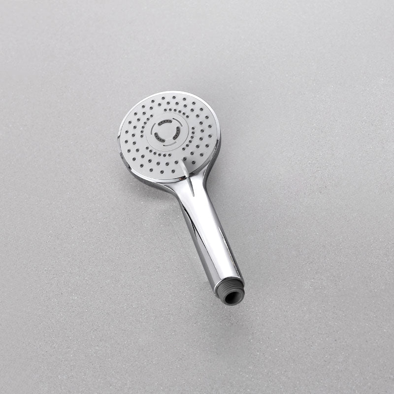 Skorter | Contemporary Handheld Shower Head Adjustable Spray Pattern Silver Shower Head