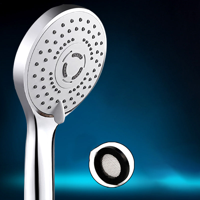 Skorter | Contemporary Handheld Shower Head Adjustable Spray Pattern Silver Shower Head