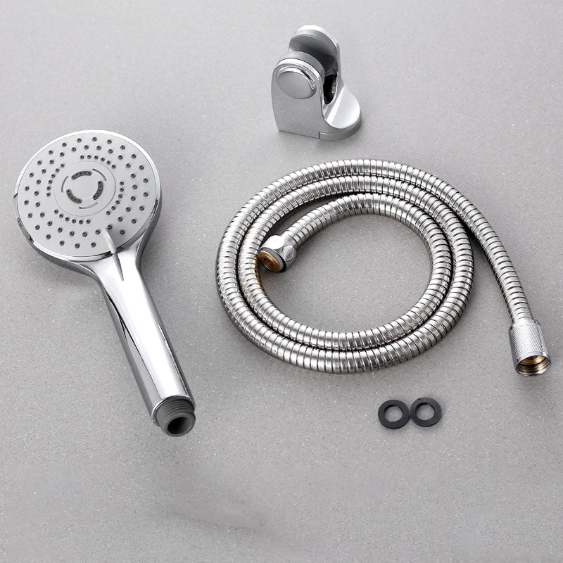 Skorter | Contemporary Handheld Shower Head Adjustable Spray Pattern Silver Shower Head