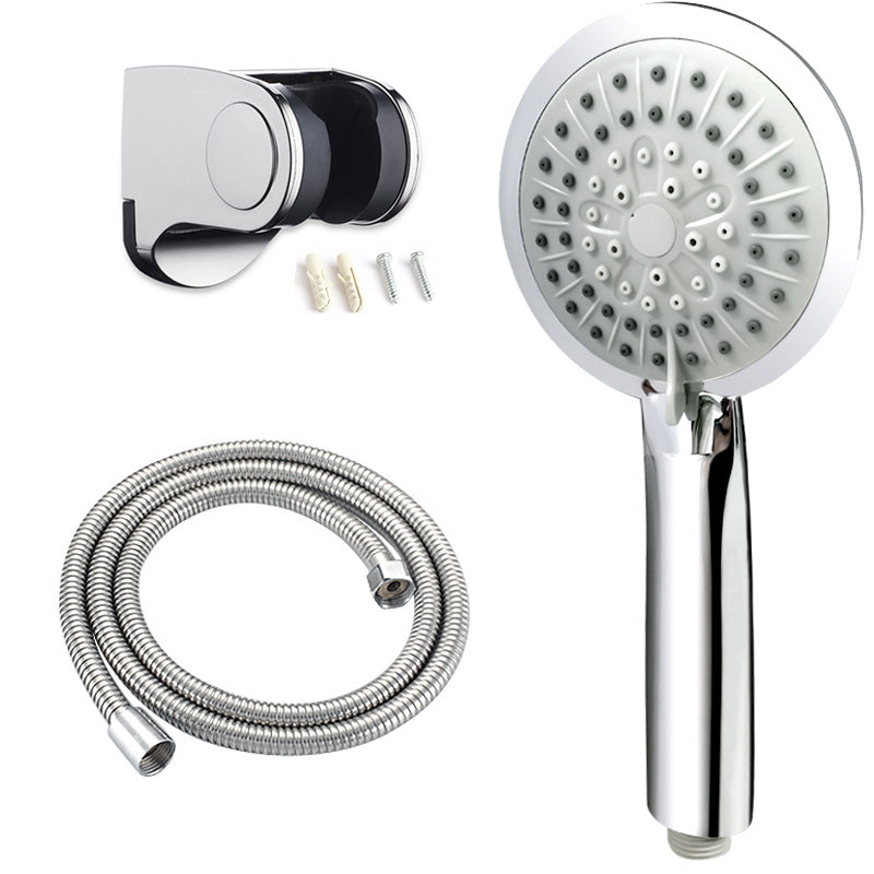 Skorter | Contemporary Handheld Shower Head Adjustable Spray Pattern Silver Shower Head