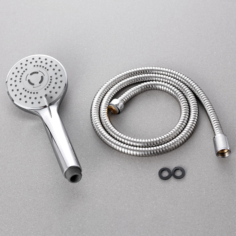 Skorter | Contemporary Handheld Shower Head Adjustable Spray Pattern Silver Shower Head