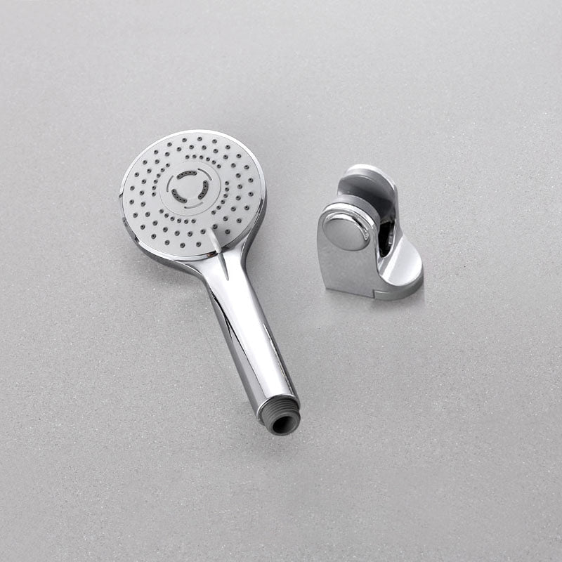Skorter | Contemporary Handheld Shower Head Adjustable Spray Pattern Silver Shower Head