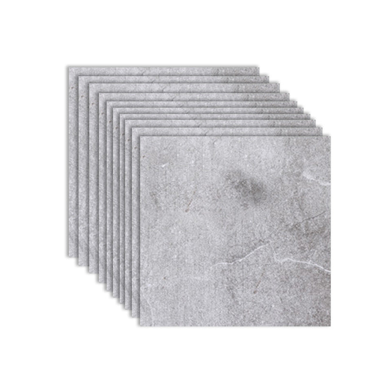 Skorter | Modern PVC Peel and Stick Tile Floor Marble Look Mold Resistant Vinyl Tiles