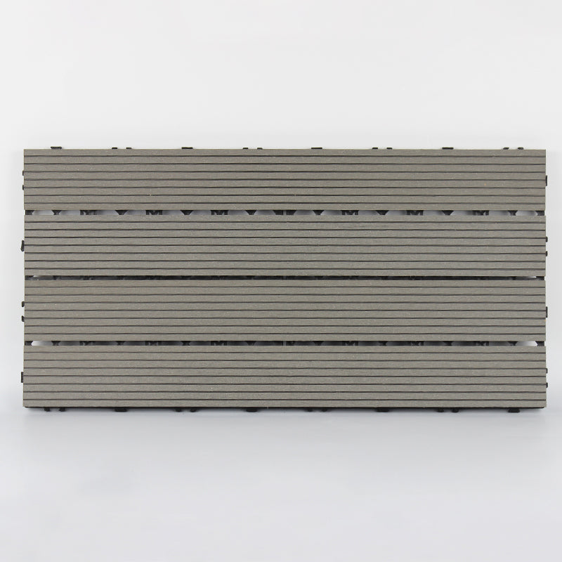 Skorter | 12" X 24" Deck/Pavement Floor Tiles 4-Slat Decking Tiles