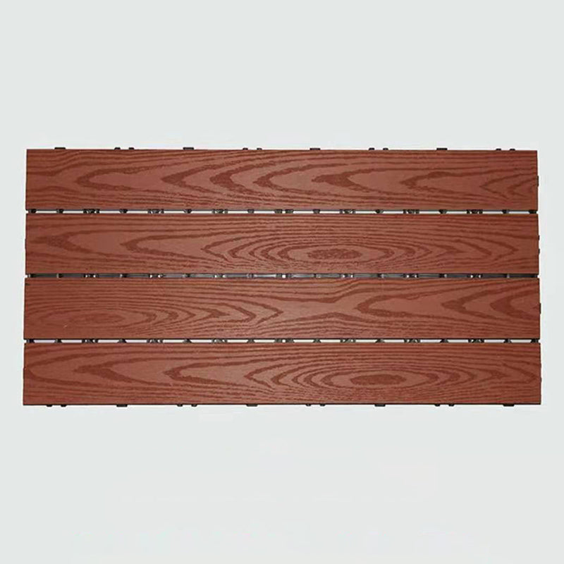 Skorter | 12" X 24" Deck/Pavement Floor Tiles 4-Slat Decking Tiles