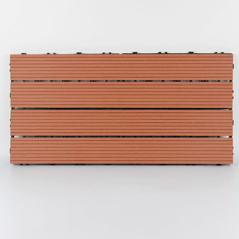 Skorter | 12" X 24" Deck/Pavement Floor Tiles 4-Slat Decking Tiles