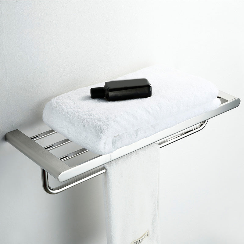 Skorter | Contemporary bathroom accessories single item or in set in silver