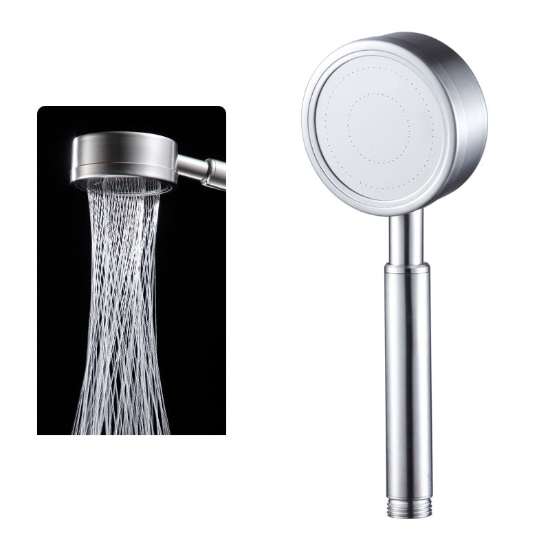 Skorter | Round Water Filtration Handheld Shower Medium Flow Stainless Steel Handheld Shower