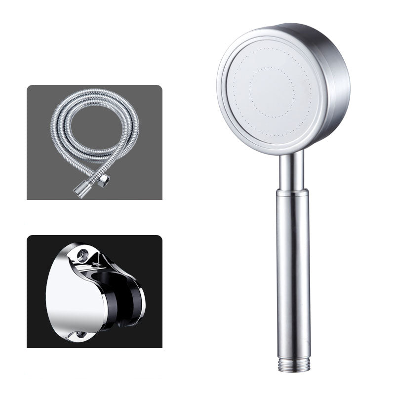 Skorter | Round Water Filtration Handheld Shower Medium Flow Stainless Steel Handheld Shower