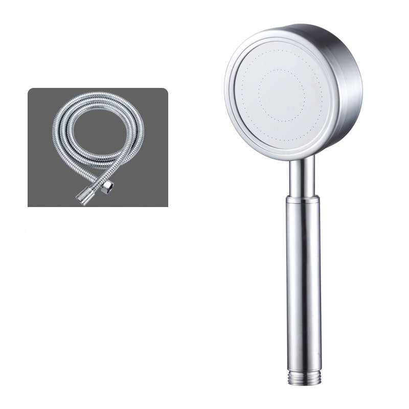 Skorter | Round Water Filtration Handheld Shower Medium Flow Stainless Steel Handheld Shower