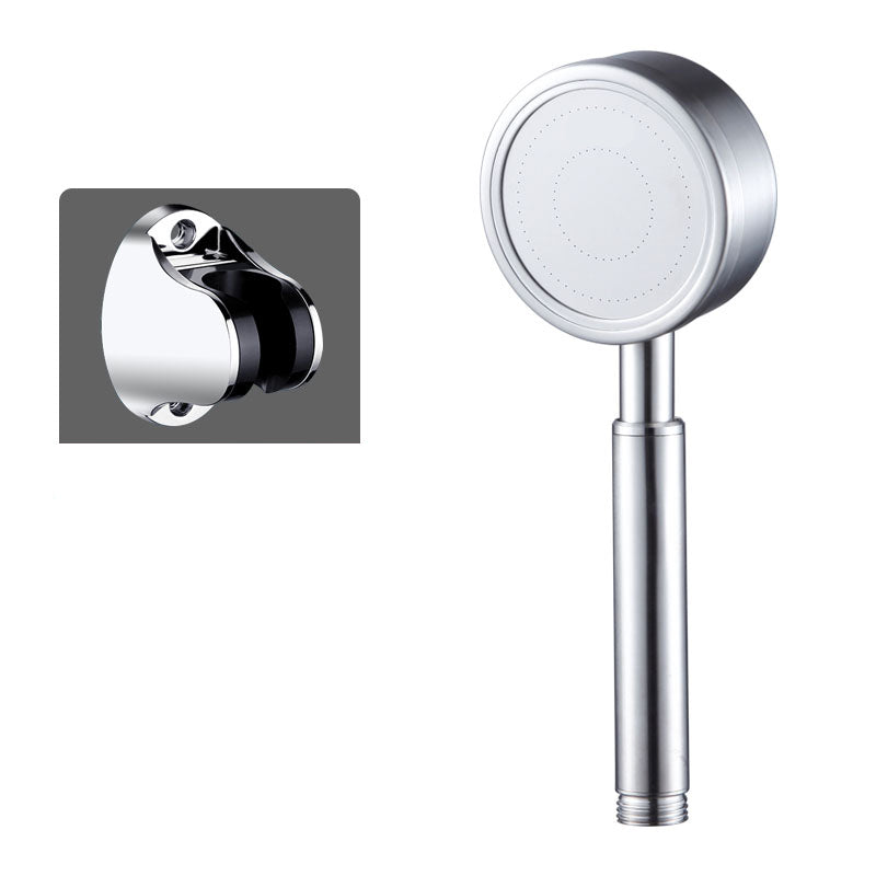 Skorter | Round Water Filtration Handheld Shower Medium Flow Stainless Steel Handheld Shower