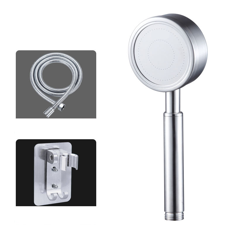 Skorter | Round Water Filtration Handheld Shower Medium Flow Stainless Steel Handheld Shower
