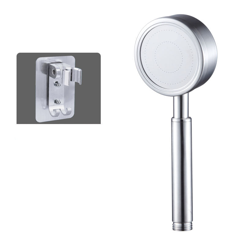 Skorter | Round Water Filtration Handheld Shower Medium Flow Stainless Steel Handheld Shower