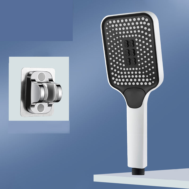 Skorter | Modern Rectangular Hand Shower in Black 3 Spray Wall Mounted Hand Shower