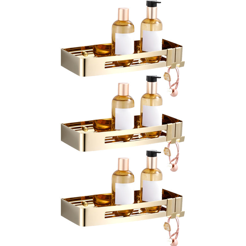 Skorter | 3-piece modern bathroom accessory set made of stainless steel, bathroom shelf