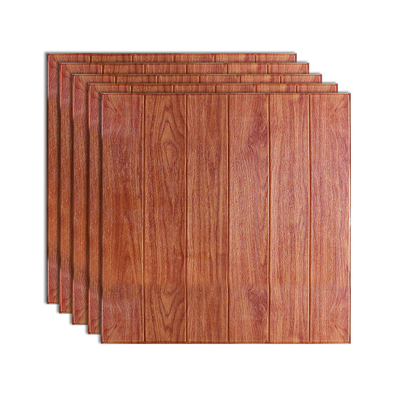 Skorter | Modern Imitation Wood Grain Wall Access Panel Peel-and-Stick Foam Back Panel