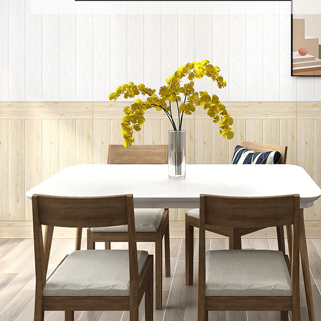 Skorter | Modern Imitation Wood Grain Wall Access Panel Peel-and-Stick Foam Back Panel