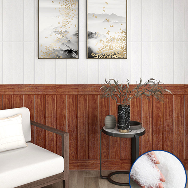 Skorter | Modern Imitation Wood Grain Wall Access Panel Peel-and-Stick Foam Back Panel