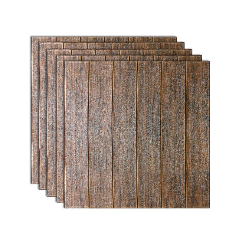 Skorter | Modern Imitation Wood Grain Wall Access Panel Peel-and-Stick Foam Back Panel