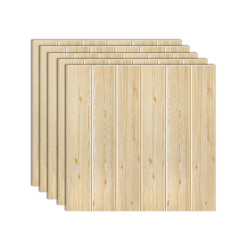 Skorter | Modern Imitation Wood Grain Wall Access Panel Peel-and-Stick Foam Back Panel