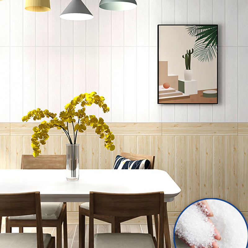Skorter | Modern Imitation Wood Grain Wall Access Panel Peel-and-Stick Foam Back Panel