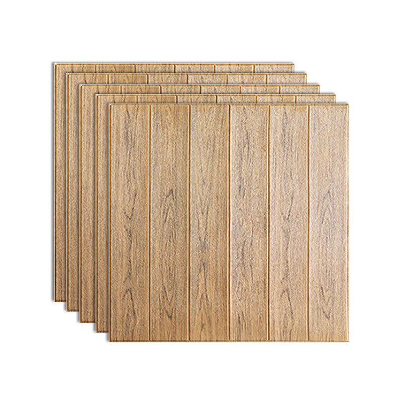 Skorter | Modern Imitation Wood Grain Wall Access Panel Peel-and-Stick Foam Back Panel