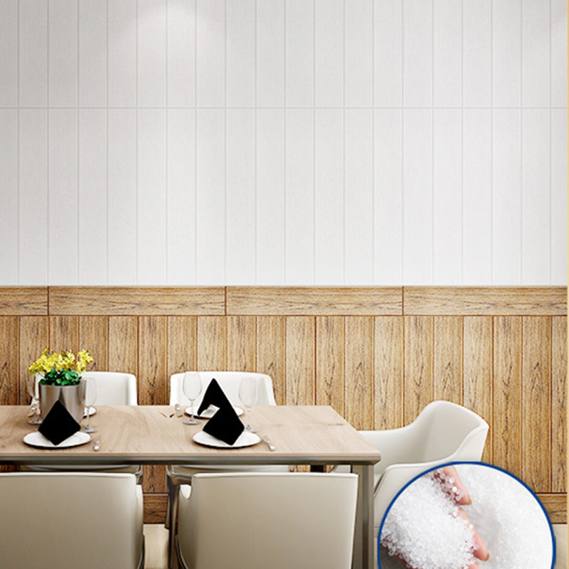 Skorter | Modern Imitation Wood Grain Wall Access Panel Peel-and-Stick Foam Back Panel