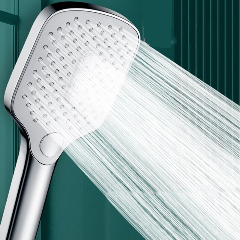 Skorter | Rectangular Self-Cleaning Hand Shower Adjustable Spray Pattern Wall-Mounted Hand Shower