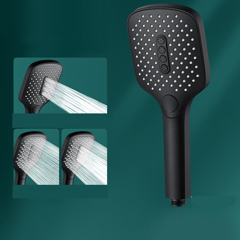 Skorter | Rectangular Self-Cleaning Hand Shower Adjustable Spray Pattern Wall-Mounted Hand Shower