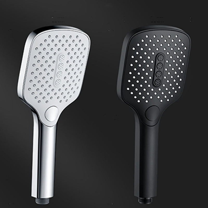 Skorter | Rectangular Self-Cleaning Hand Shower Adjustable Spray Pattern Wall-Mounted Hand Shower