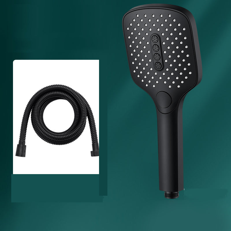 Skorter | Rectangular Self-Cleaning Hand Shower Adjustable Spray Pattern Wall-Mounted Hand Shower