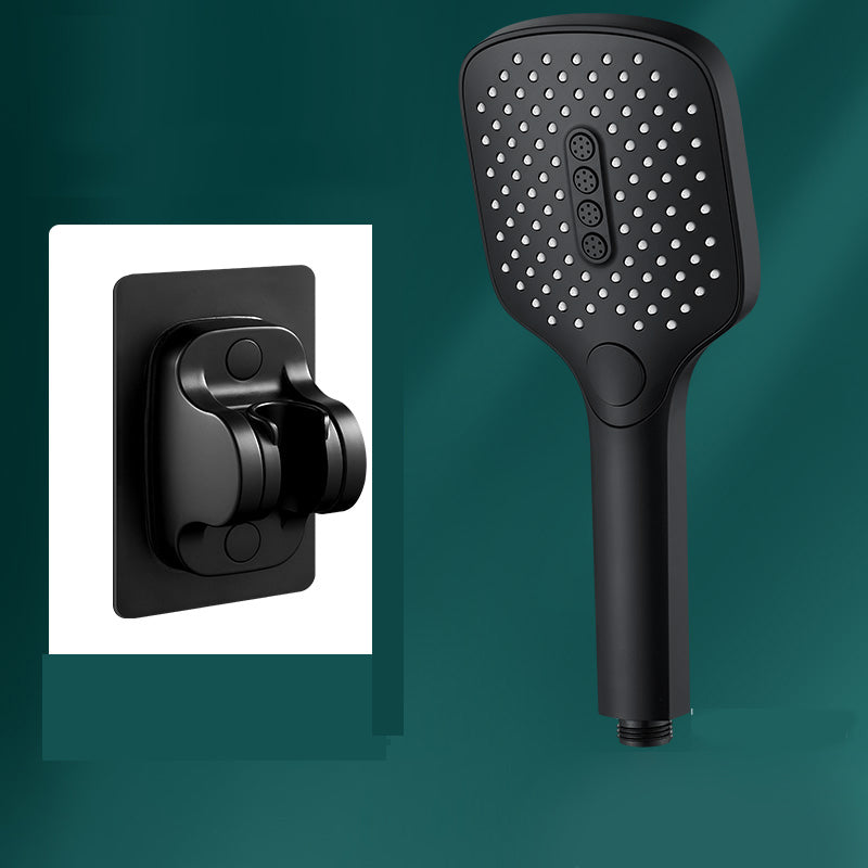 Skorter | Rectangular Self-Cleaning Hand Shower Adjustable Spray Pattern Wall-Mounted Hand Shower