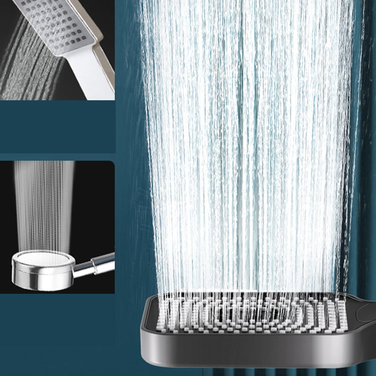 Skorter | Rectangular Hand Shower Self-Cleaning Wall Mount Hand Shower