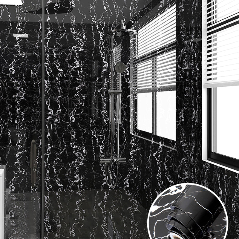 Skorter | Modern Peel and Stick Splash Guard Wall Tile PVC Wallpaper for Shower