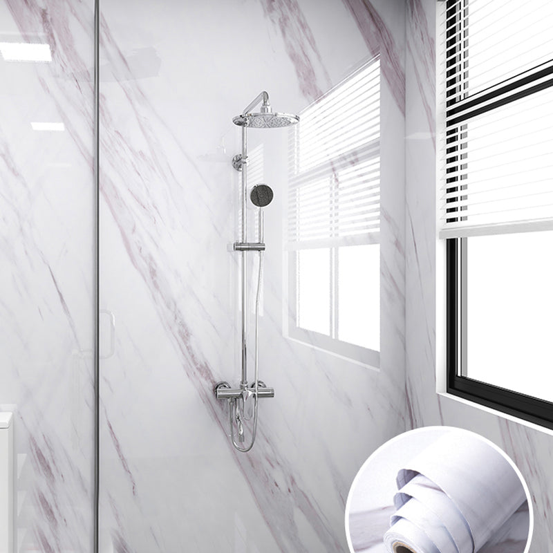 Skorter | Modern Peel and Stick Splash Guard Wall Tile PVC Wallpaper for Shower