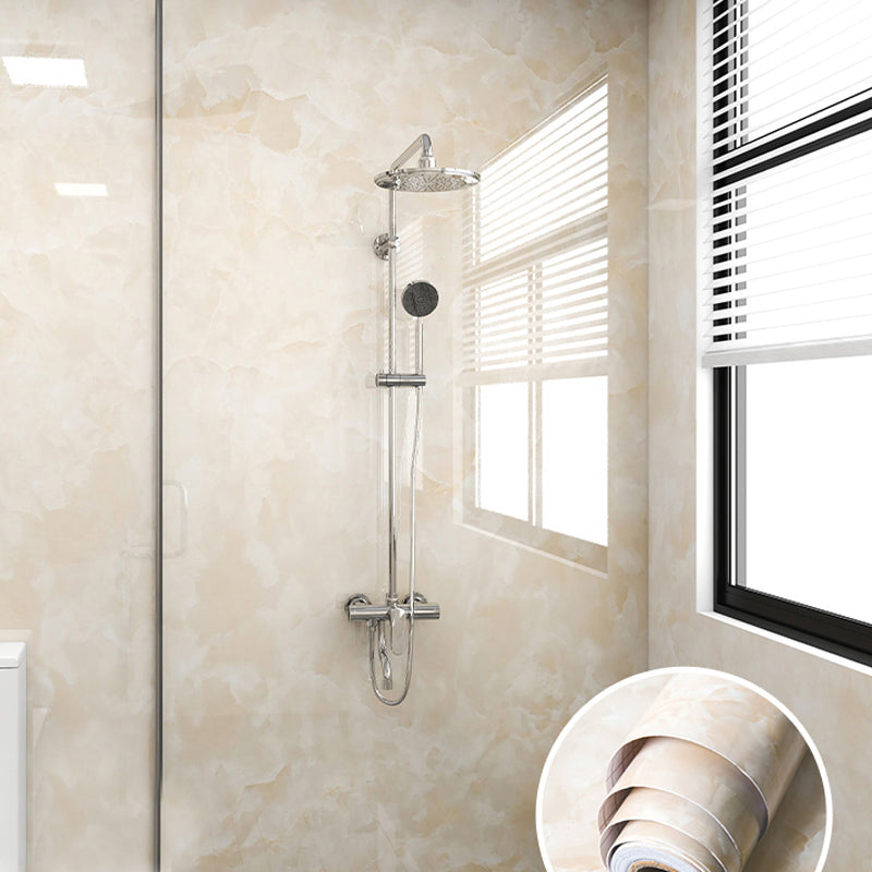 Skorter | Modern Peel and Stick Splash Guard Wall Tile PVC Wallpaper for Shower