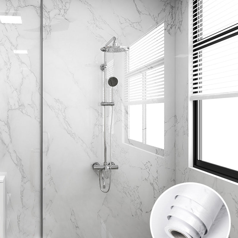Skorter | Modern Peel and Stick Splash Guard Wall Tile PVC Wallpaper for Shower
