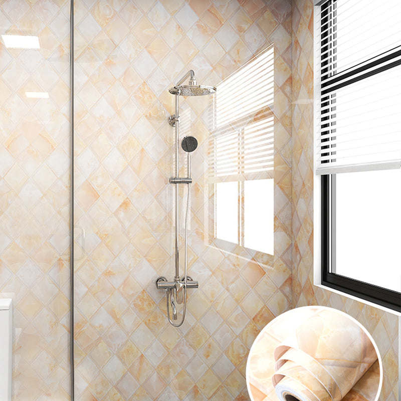 Skorter | Modern Peel and Stick Splash Guard Wall Tile PVC Wallpaper for Shower