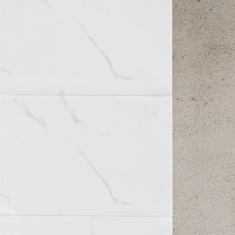 Skorter | Polished waterproof marbled sheet back panel peel and stick interior insert