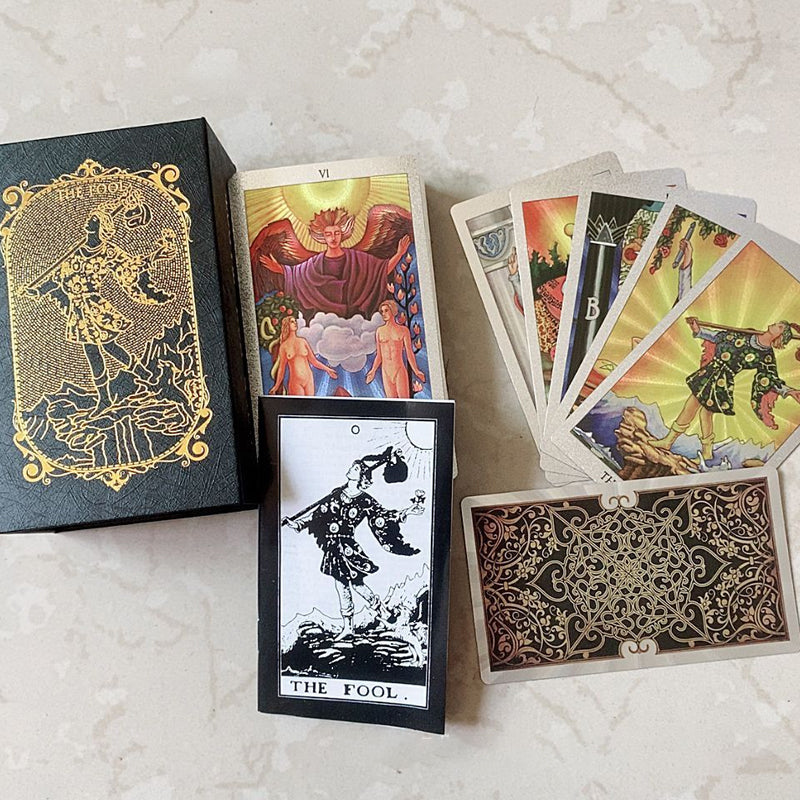 Skorter | Explore the Mystical World of Tarot Gold Foil Tarot