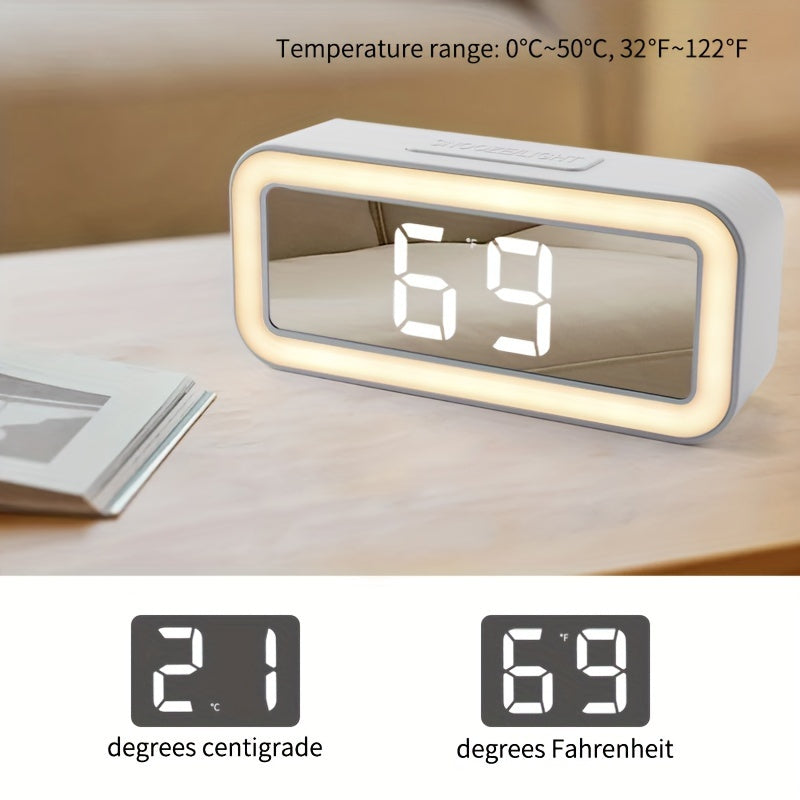 Skorter | MirrorTime - Digital Clock with Mirror Display