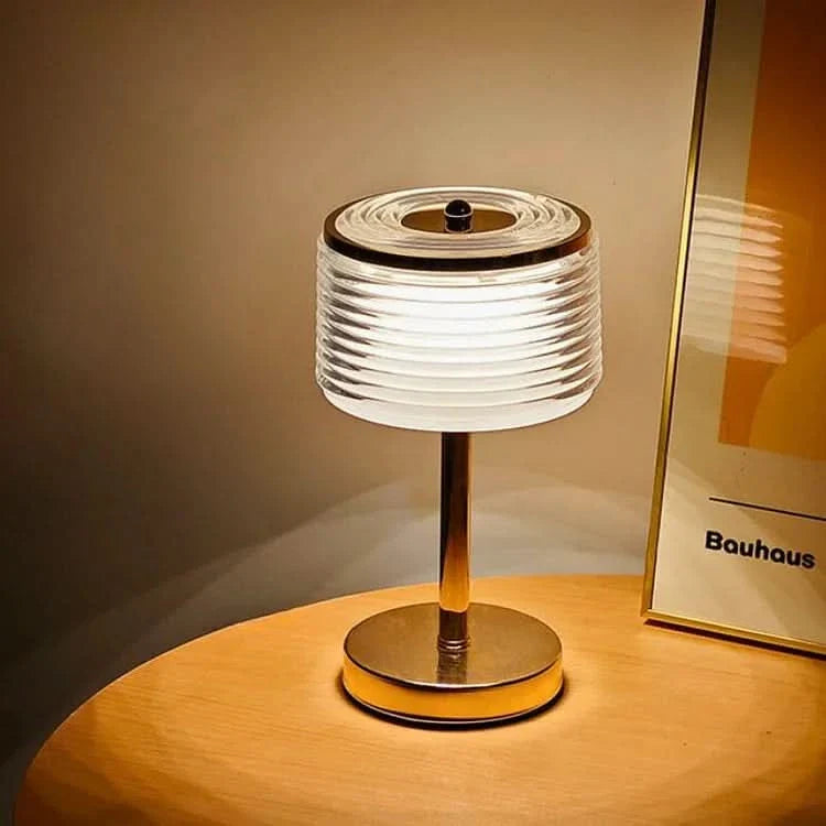 Skorter | LED Ring Table Lamp with Multi-Layer Shade
