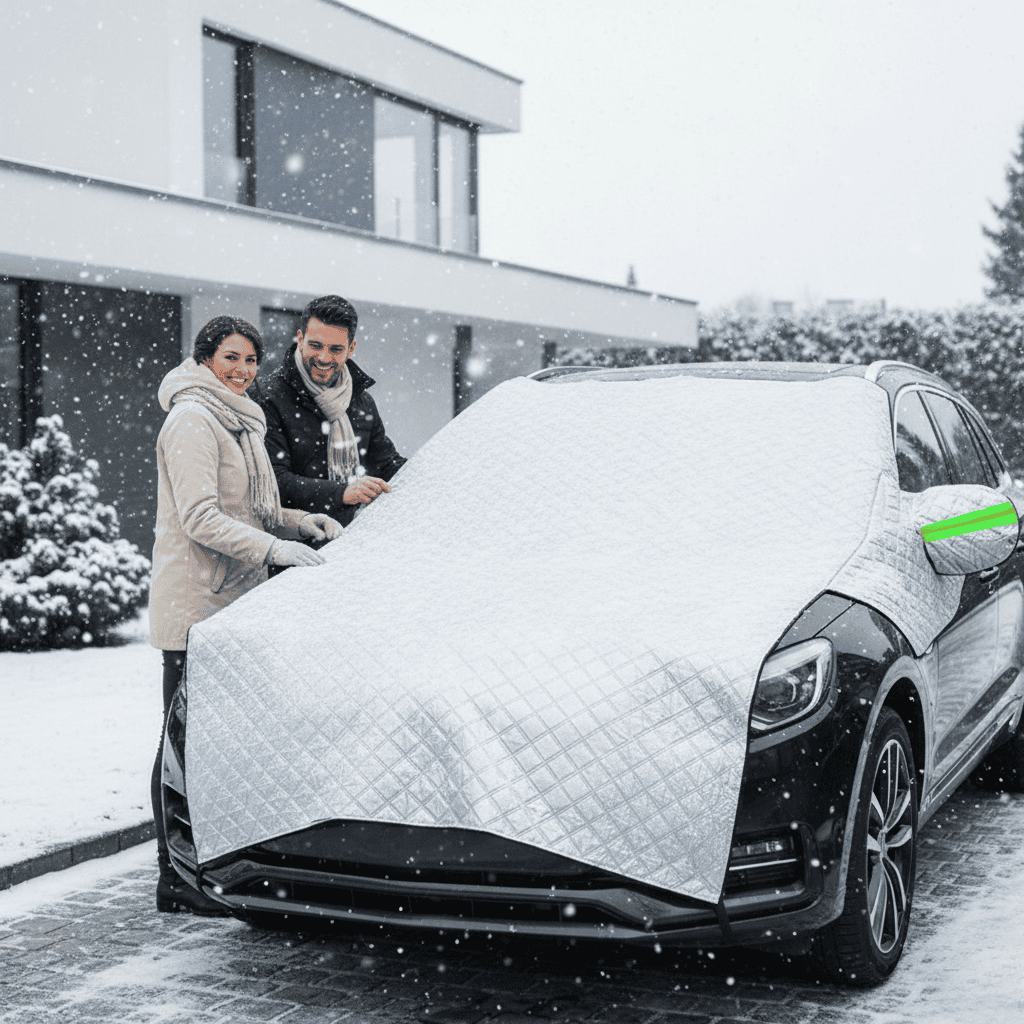 Skorter | All-weather windshield protection for frost, snow, and sun