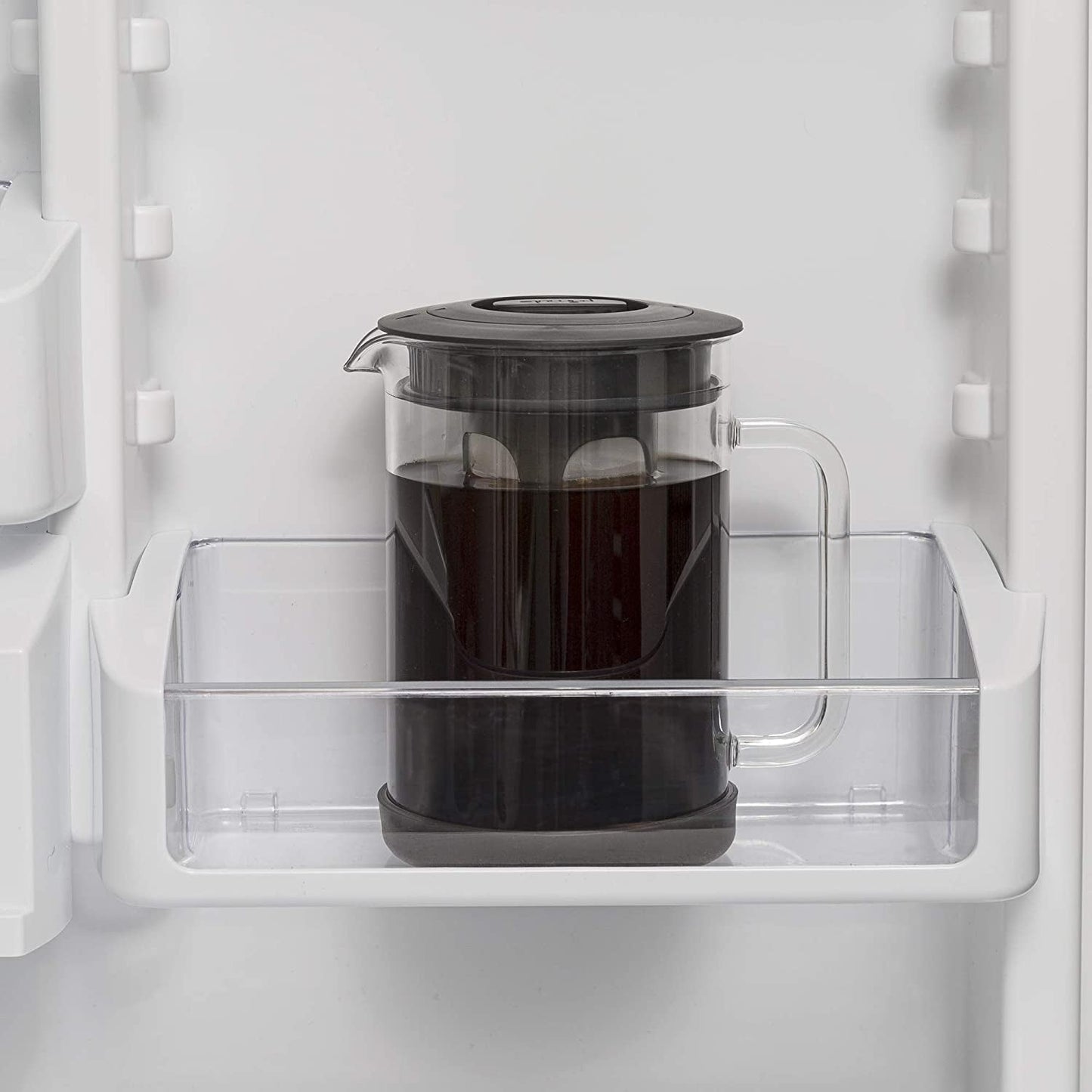 Skørter | Cold Brew Iced Coffee Maker with durable glass carafe and airtight lid, dishwasher safe, perfect 6 cup size, 1.6 qt